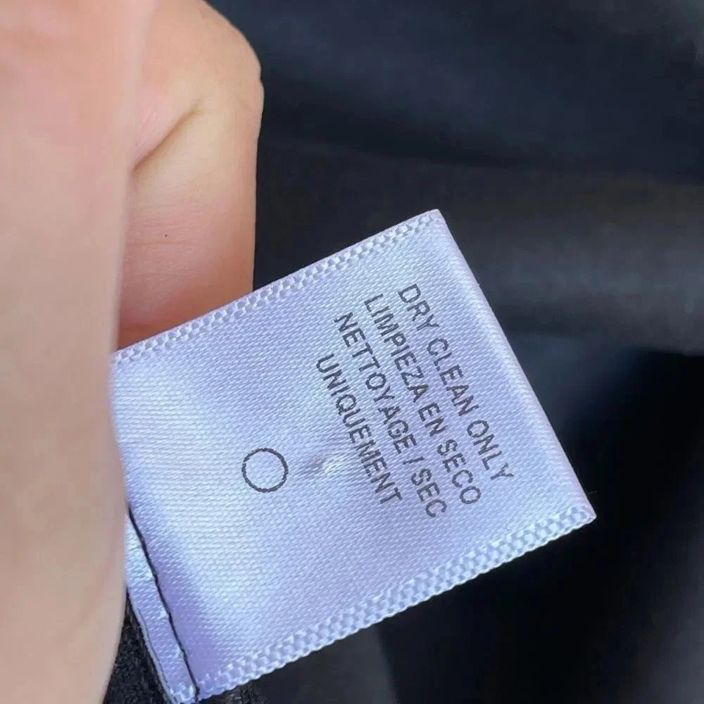 Lavender brown BLACK LEATHER DRESS small - Picture 10 of 11